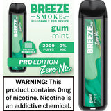 Breeze Pro 2,000 Puff Disposable